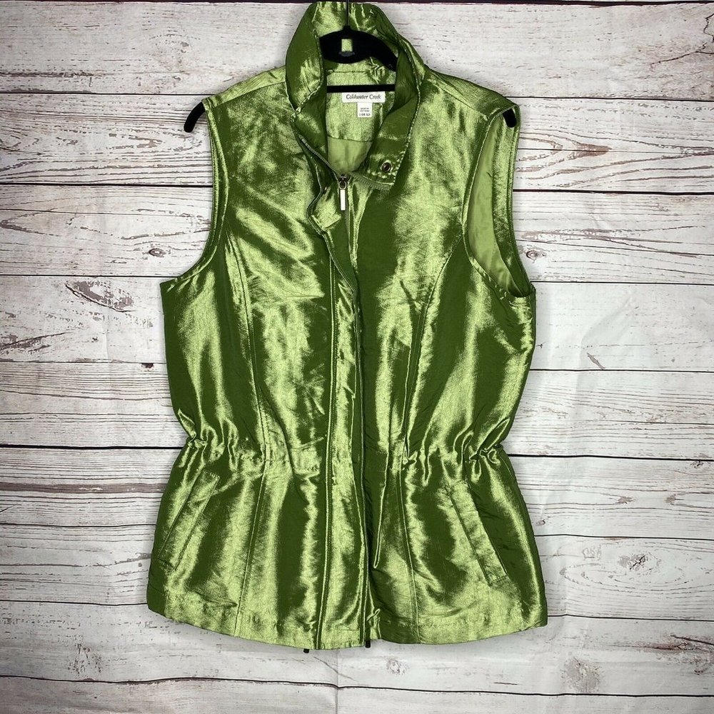 Coldwater Creek vest green size size L